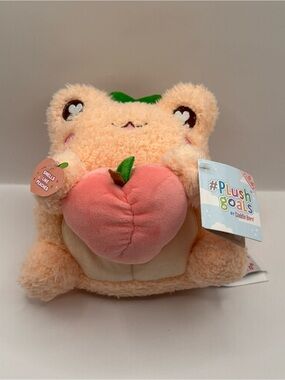 NWT Cuddle Barn Frog Scented Plush Stuffed Animal